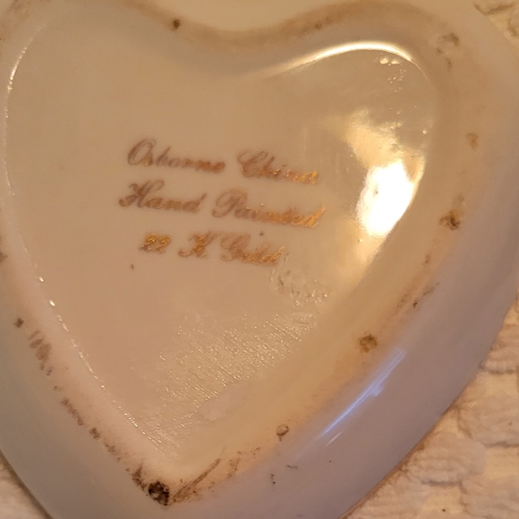 Heart shape trinket box - Picture 4 of 4